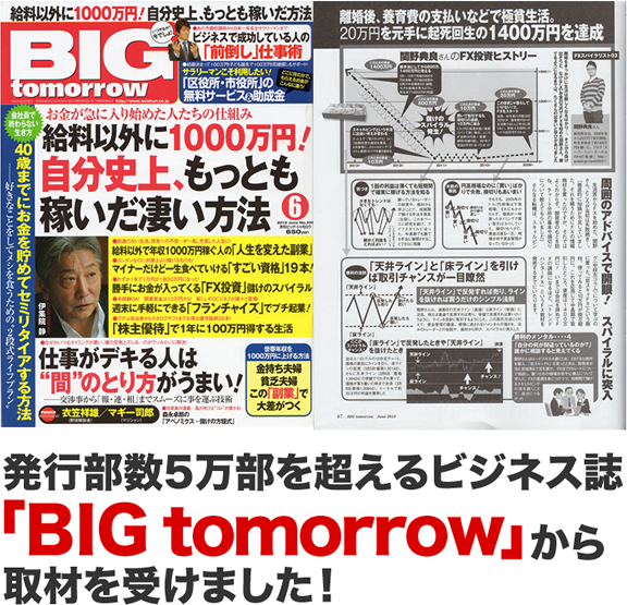 プロフィール - 関野典良の【トレンドハンターFX】